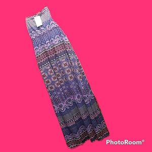 LUNA CLAIRE Elastic Top MAXI Summer Dress